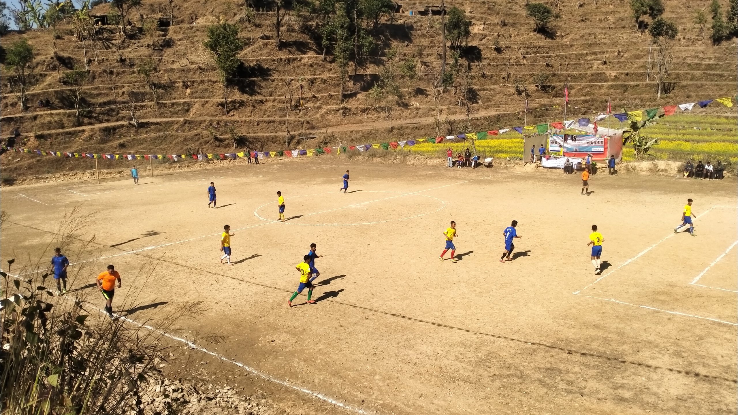पाँचौ नगिनिथान कप: पहिलो दिन दुईखेल चौतारा युवा क्लब र आयोजक विजयी