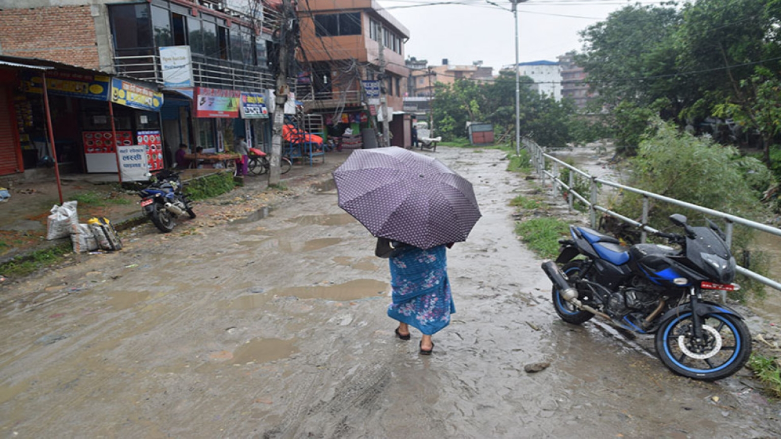 आज बागमती ,लुम्बिनी र कर्णाली प्रदेशमा चट्याङ सहित वर्षा