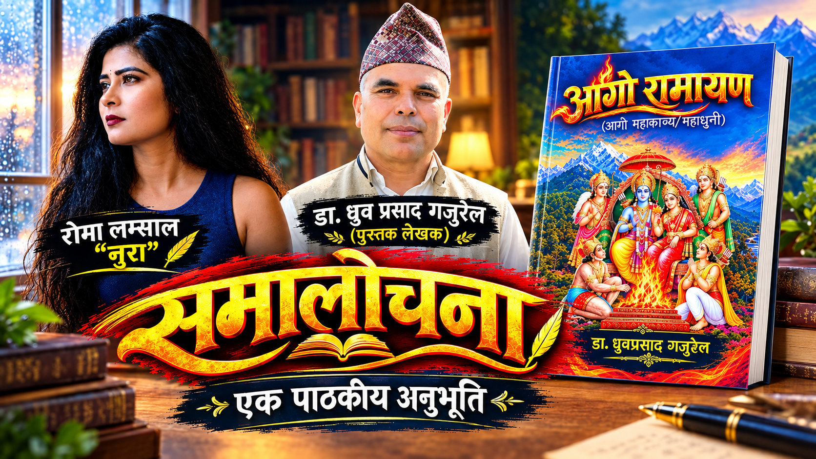 आगो रामायण : एक पाठकीय अनुभूति— रोमा लम्साल ‘नुरा’